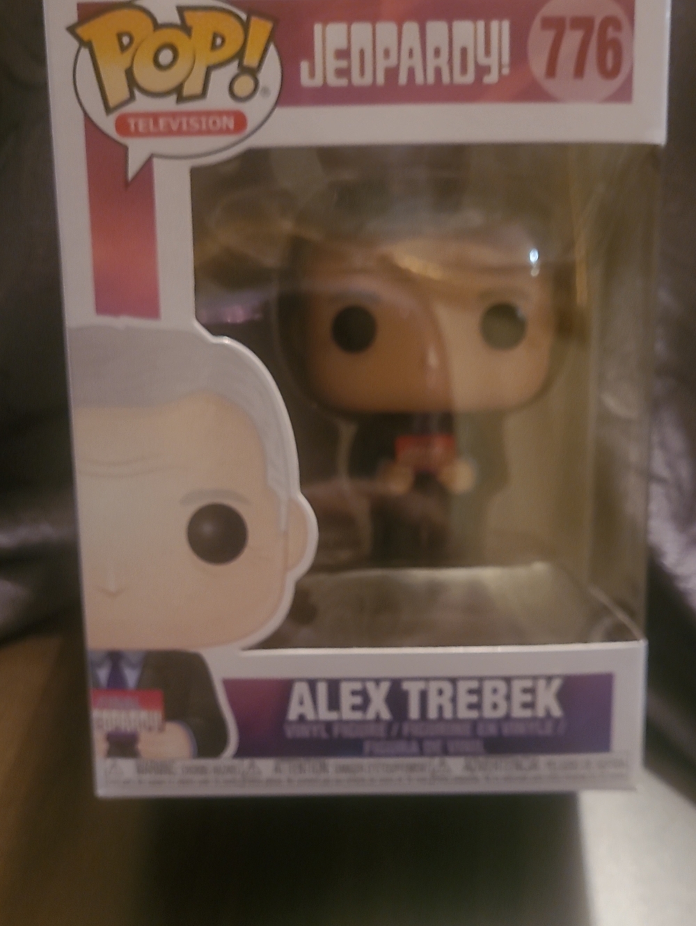 Funko Pop! Television Alex Trebek Vinyl Figure - Purple, White, Black